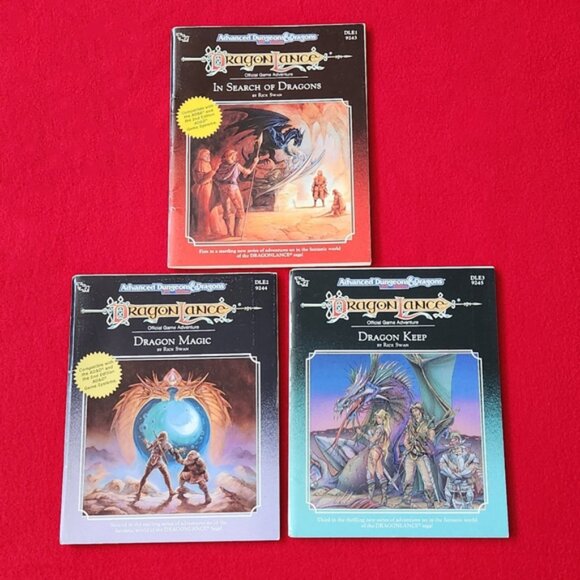 Dungeons and Dragons Other - Dragonlance Advanced Dungeons & Dragons Module Adventure Set 1989